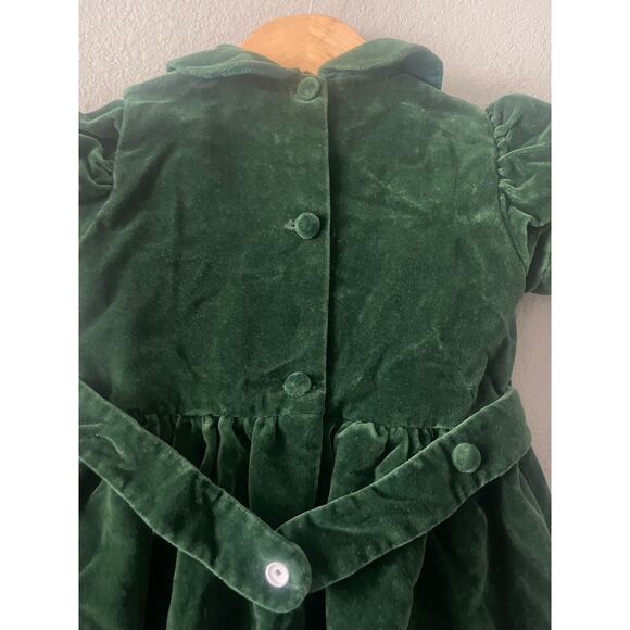 Anavini Velvet Hand Smocked Dress - Picture 6 of 8